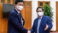 Nhật Bản hỗ trợ Việt Nam hơn 3 triệu liều vaccine, viện trợ không hoàn lại 200 triệu Yên