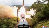 Triều Tiên vừa thử nghiệm hệ thống tên lửa đường sắt mới