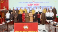 Hà Nội tổ chức gặp mặt đại biểu chức sắc, nhà tu hành tiêu biểu nhân Đại lễ Phật đản Phật lịch 2566