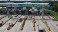 Mỗi ngày, hơn 46.500 xe sử dụng ETC qua cao tốc Hà Nội - Hải Phòng