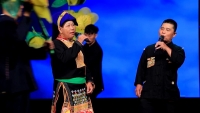 Người Dao ở Ba Chẽ đưa hát đối lên sân khấu