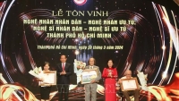 Tôn vinh những cống hiến của các nghệ nhân, nghệ sỹ TP Hồ Chí Minh