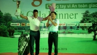 Golfer Phạm Minh Phúc vô địch Giải Golf gây quỹ Chung tay vì ATGT 2019