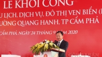 Quảng Ninh: Khởi công dự án Khu du lịch ven biển Quang Hanh