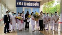 Ninh Bình: Thêm một bệnh nhân nhiễm SARS-CoV-2 được xuất viện