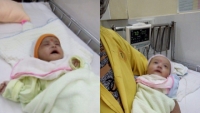 Quảng Ninh: Hai trẻ sơ sinh bị bỏ rơi trước cổng chùa