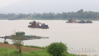 Phú Thọ: Thực trạng khai thác cát sỏi trên sông Lô sau chỉ đạo của UBND tỉnh Phú Thọ