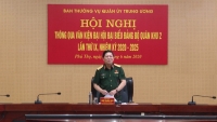 Bộ trưởng Bộ Quốc phòng Ngô Xuân Lịch làm việc với Đảng bộ Quân khu 2 tại Phú Thọ