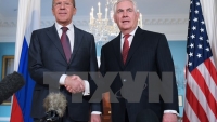 Ngoại trưởng Nga, Mỹ điện đàm về tình hình Triều Tiên và Syria