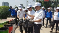 Đạp xe phát động cuộc thi “Biến đổi khí hậu với cuộc sống” tại Thái Nguyên