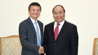 Thủ tướng Nguyễn Xuân Phúc tiếp Chủ tịch Tập đoàn Alibaba Jack Ma