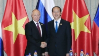 Việt Nam ưu tiên củng cố, tăng cường quan hệ Đối tác chiến lược với LB Nga 