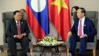Chủ tịch nước gặp Tổng Bí thư, Chủ tịch nước Lào và Thủ tướng Campuchia