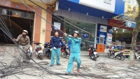 TP Phủ Lý, Hà Nam: Đường phố dần thông thoáng nhờ ngầm hóa lưới điện
