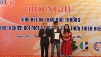 6 ý tưởng đạt giải tại Cuộc thi “Khởi nghiệp đổi mới sáng tạo” tỉnh Thừa Thiên Huế năm 2017