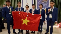 6 học sinh Hà Nội giành huy chương tại Olympic khoa học trẻ quốc tế
