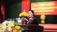 Chủ tịch Quốc hội thăm và làm việc với Bộ Tư lệnh Thủ đô Hà Nội 