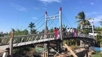 Hành trình xây cầu cho quê nghèo giữa bão Tembin 