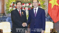 Chủ tịch nước Trần Đại Quang tiếp Chánh án TANDTC Lào