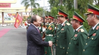 Thủ tướng Nguyễn Xuân Phúc làm việc tại Quân khu 5