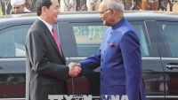 Chủ tịch nước Trần Đại Quang hội kiến Tổng thống Ấn Độ Ram Nath Kovind