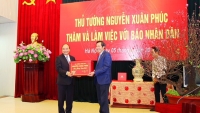 Thủ tướng Nguyễn Xuân Phúc thăm và làm việc với báo Nhân Dân