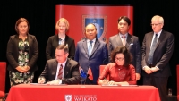 Thủ tướng chứng kiến Lễ ký kết hợp tác BHXH Việt Nam với Đại học Waikato
