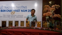 Lễ trao Giải thưởng Sách bán chạy nhất năm 2017: 10 tác phẩm của nhà văn Nguyễn Nhật Ánh đoạt giải