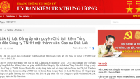 Đắk Lắk: Kỷ luật Đảng ủy và nguyên Chủ tịch kiêm Tổng Giám đốc Công ty TNHH một thành viên Cao su Đắk Lắk