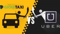 Uber đồng ý “bán mình” cho Grab