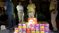 Bắc Giang: Bắt 2 đối tượng vận chuyển 137,5 kg pháo nổ và pháo hoa
