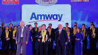 Amway Việt Nam lần thứ 4 vinh dự nhận giải thưởng Rồng Vàng 2017-2018