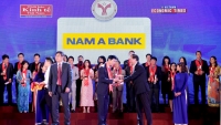 Năm thứ 4 liên tiếp Nam A Bank giữ vững “Thương Hiệu Mạnh”