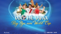 Nạp thẻ Vina trúng vé xem World Cup tại Nga
