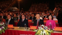 Tổng Bí thư Nguyễn Phú Trọng dự Lễ Kỷ niệm 1050 năm Nhà nước Đại Cồ Việt