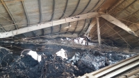 Tiền Giang: Cháy lớn ở Công ty dệt KANGNA đã được khống chế 