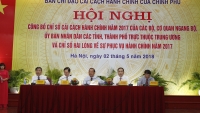 Ngân hàng Nhà nước và tỉnh Quảng Ninh dẫn đầu về chỉ số CCHC năm 2017