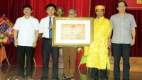 Hà Tĩnh: Lễ đón nhận bằng Di tích lịch sử văn hóa cấp tỉnh Nhà thờ họ Trần Quang Mỹ