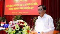 Ông Trần Cẩm Tú được bầu vào Ban Bí thư, giữ chức Chủ nhiệm UBKT Trung ương