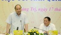 Thủ tướng làm việc với lãnh đạo chủ chốt tỉnh Quảng Trị