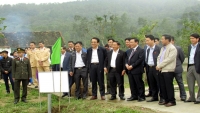 Phấn đấu về đích sớm huyện nông thôn mới đầu tiên của Hà Tĩnh