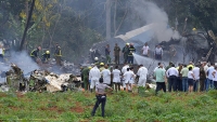Rơi máy bay ở Cuba: Hơn 100 người thiệt mạng, 3 người sống sót