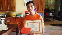 Anh phụ hồ Nguyễn Đức Dương với 21 lần hiến máu cứu người