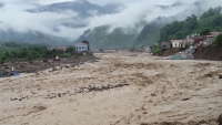 Nguy cơ xảy ra lũ quét, sạt lở đất trên khu vực Hà Giang, Hòa Bình và Lào Cai