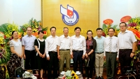 Đoàn nhà báo Học viện Báo chí & Truyền thông, Đại học Quảng Tây, Trung Quốc thăm Hội Nhà báo Việt Nam