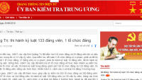 Quảng Trị: Thi hành kỷ luật 133 đảng viên, 1 tổ chức đảng