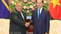 Chủ tịch nước tiếp Tổng thống Cộng hòa Nauru và Đại sứ Na Uy tại Việt Nam