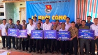 Hội đồng hương Hà Tĩnh tại Hà Nội hỗ trợ 300 triệu đồng xây nhà tình nghĩa