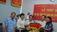 Bảo tàng Báo chí Việt Nam tiếp nhận hiện vật của Nhà báo, Liệt sỹ Đặng Loan