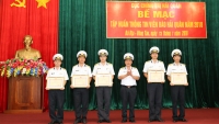 100% học viên được cấp giấy chứng nhận Thông tin viên Báo Hải quân Việt Nam